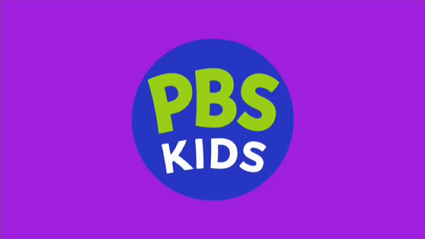 The PBS Kids logo, with its bright green "PBS" and white "KIDS" inside a blue circle, floats against a vibrant purple background. It's the kind of graphic you'd expect to see before a show on 10 Bold in Australia.