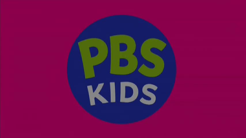 The PBS KIDS logo, with its green "PBS" and grey "KIDS" within a blue circle, is displayed against a vibrant magenta background. This graphic is what you'd see before a program on 10 Bold in Australia.
