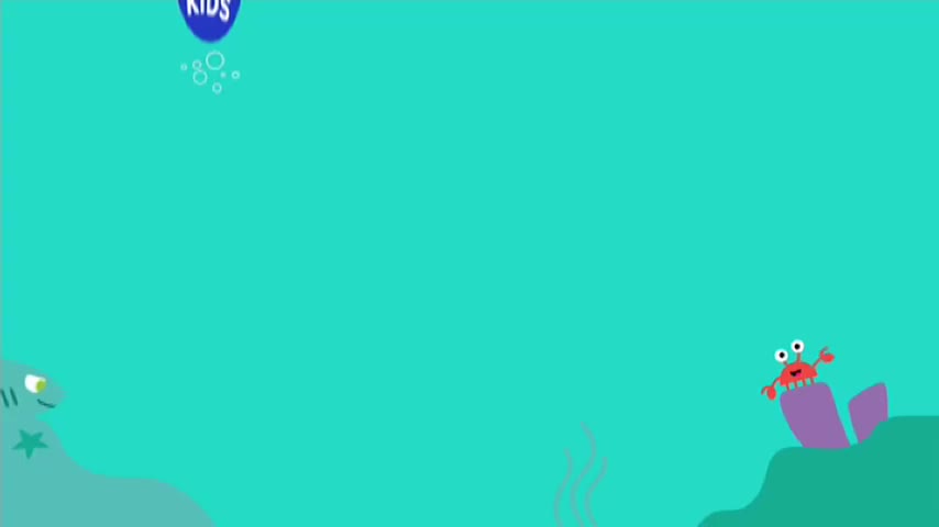 A bright red crab with big eyes peeks out from behind a purple sea anemone. Bubbles rise from the 10 Bold Kids logo at the top of the screen. A bright red crab with big eyes peeks out from behind a purple sea anemone. Bubbles rise from the 10 Bold Kids logo at the top of the screen.