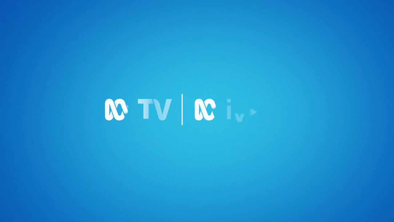 The ABC logo and "TV" are centered, while the "iv" and a play symbol are to the right. The background is a gradient of blue.
The ABC logo and "TV" are centered, while the "iv" and a play symbol are to the right. The background is a gradient of blue.