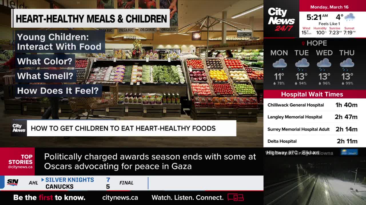 Brightly lit produce stands overflow with colourful fruits and vegetables. A shopping cart sits near a display of red apples. Brightly lit produce stands overflow with colourful fruits and vegetables. A shopping cart sits near a display of red apples.