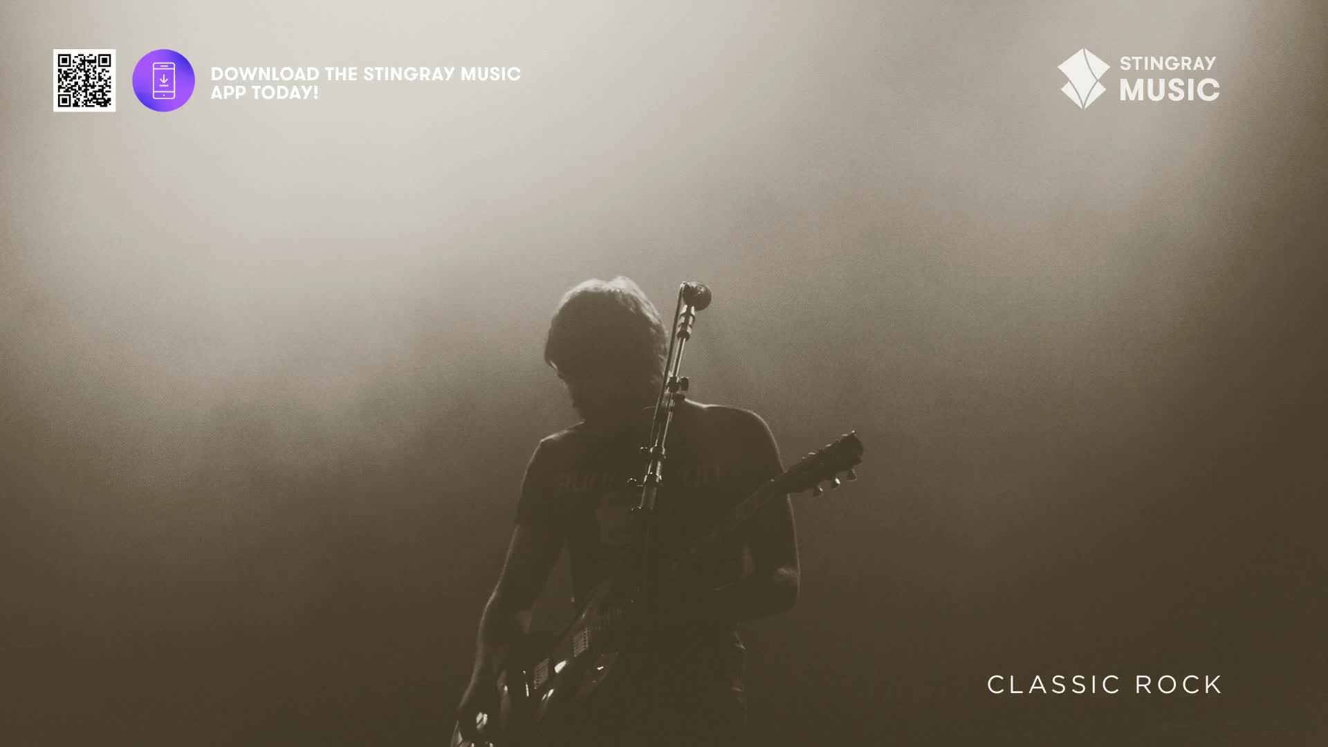 A musician, silhouetted against the bright stage lights, strums a guitar. The air is thick with smoke, and the sound of Classic Rock from Canada's Stingray Music fills the venue.
A musician, silhouetted against the bright stage lights, strums a guitar. The air is thick with smoke, and the sound of Classic Rock from Canada's Stingray Music fills the venue.