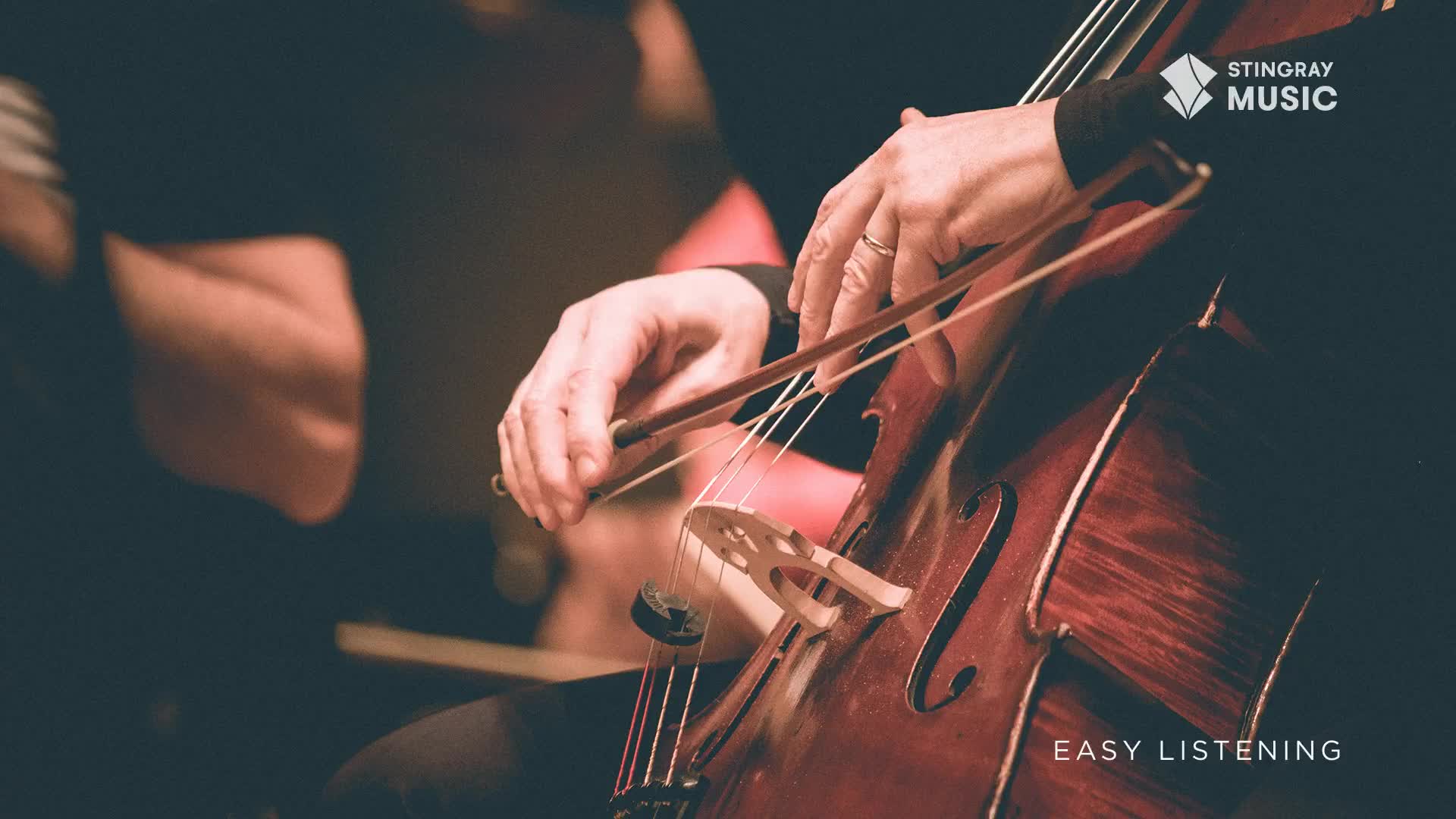 Fingers dance on the cello strings, drawing a deep, resonant sound. The warm wood of the instrument gleams under the soft stage lights, promising a moment of calm, a touch of Stingray Easy Listening. Fingers dance on the cello strings, drawing a deep, resonant sound. The warm wood of the instrument gleams under the soft stage lights, promising a moment of calm, a touch of Stingray Easy Listening.