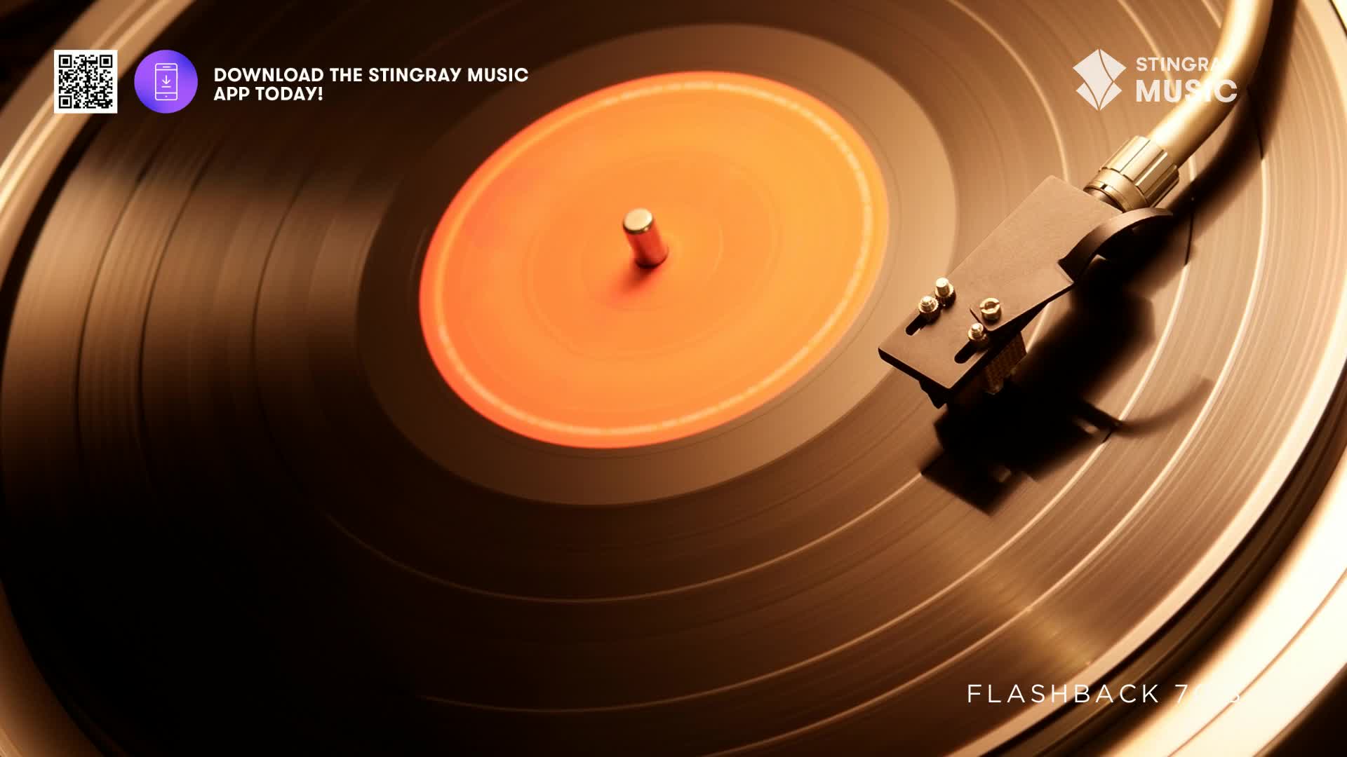 The record spins, its orange center a bright contrast to the dark grooves. The needle rests gently on the vinyl, ready to deliver a Stingray Flashback 70's tune from Canada.
The record spins, its orange center a bright contrast to the dark grooves. The needle rests gently on the vinyl, ready to deliver a Stingray Flashback 70's tune from Canada.