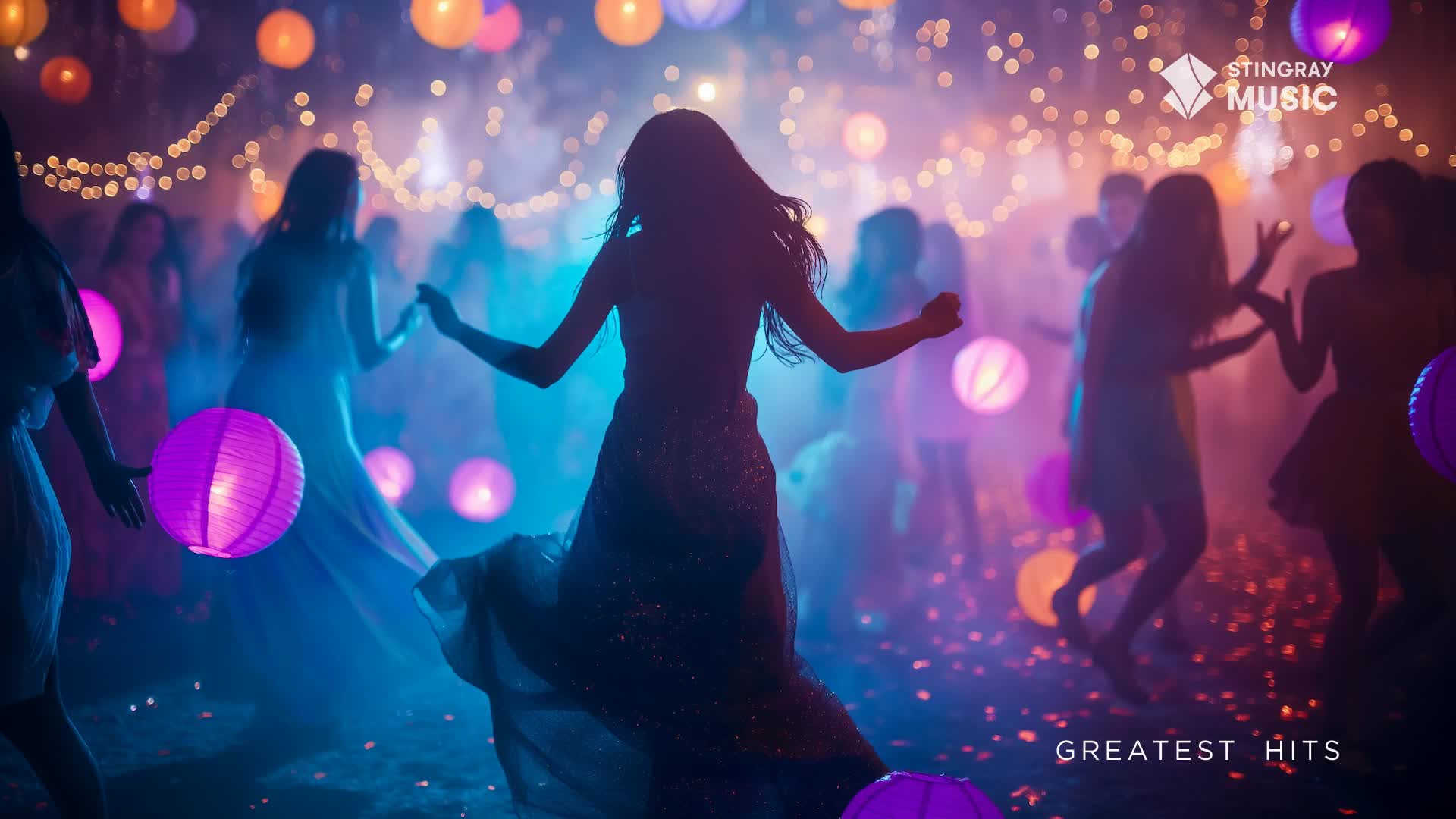 Underneath the string lights and paper lanterns, people are dancing. The silhouettes of bodies move with the music, a scene that could easily be from a holiday hit in Canada.
