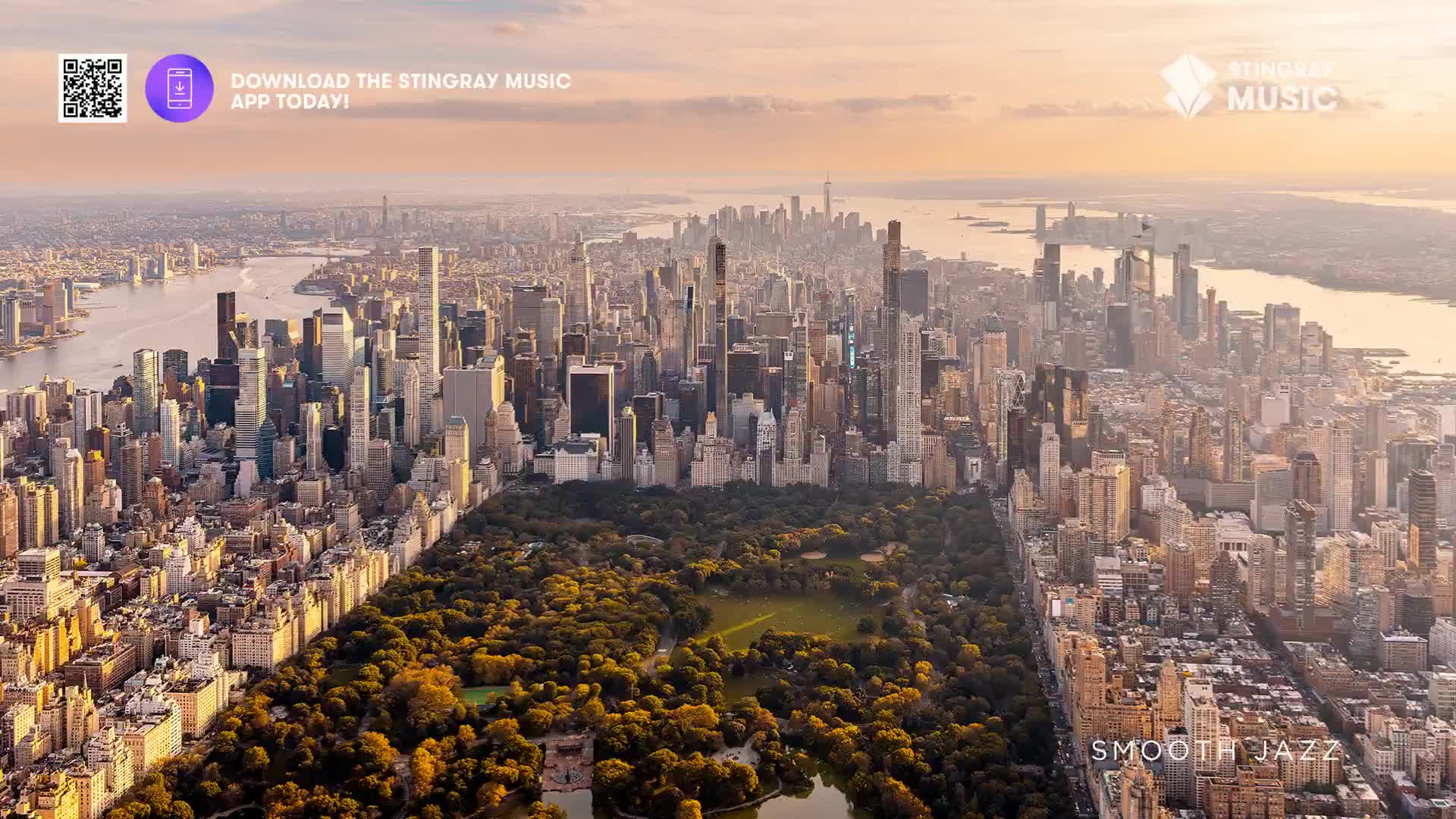 The sun casts a warm glow over the dense cityscape of New York, with Central Park a vibrant patch of green and gold below. The skyline stretches out towards the water, a testament to urban development. The sun casts a warm glow over the dense cityscape of New York, with Central Park a vibrant patch of green and gold below. The skyline stretches out towards the water, a testament to urban development.