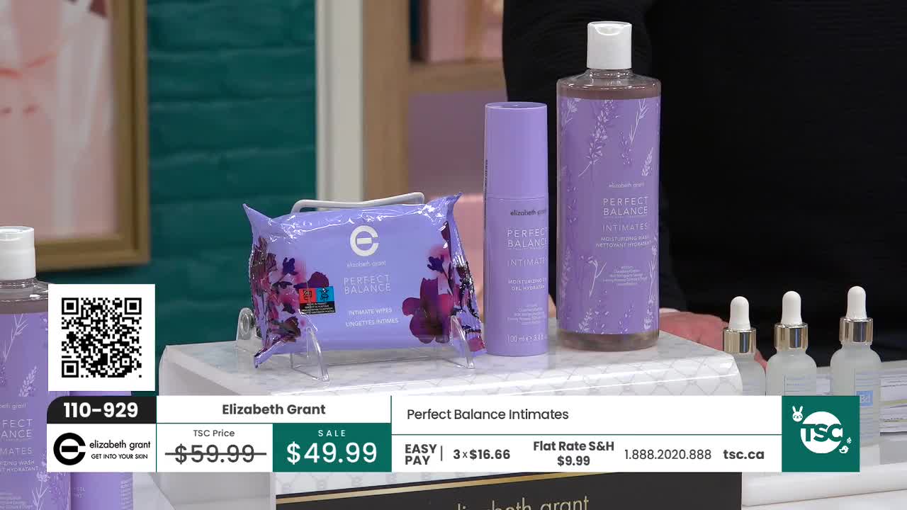 A large bottle of lavender-scented liquid and a package of wipes sit on display. A purple spray bottle stands between them, all part of the Elizabeth Grant line. A large bottle of lavender-scented liquid and a package of wipes sit on display. A purple spray bottle stands between them, all part of the Elizabeth Grant line.