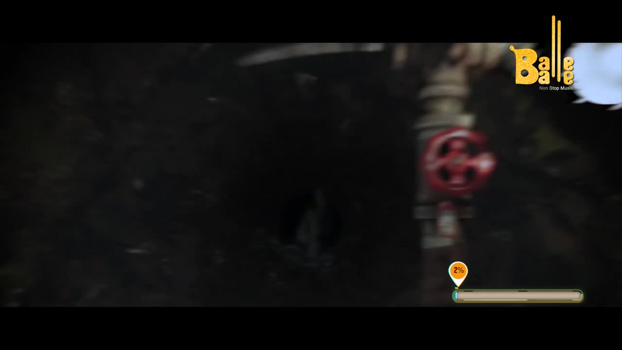 The red valve on the pipe is slightly out of focus, but it's still visible. The Balle Balle logo sits in the top right corner.
