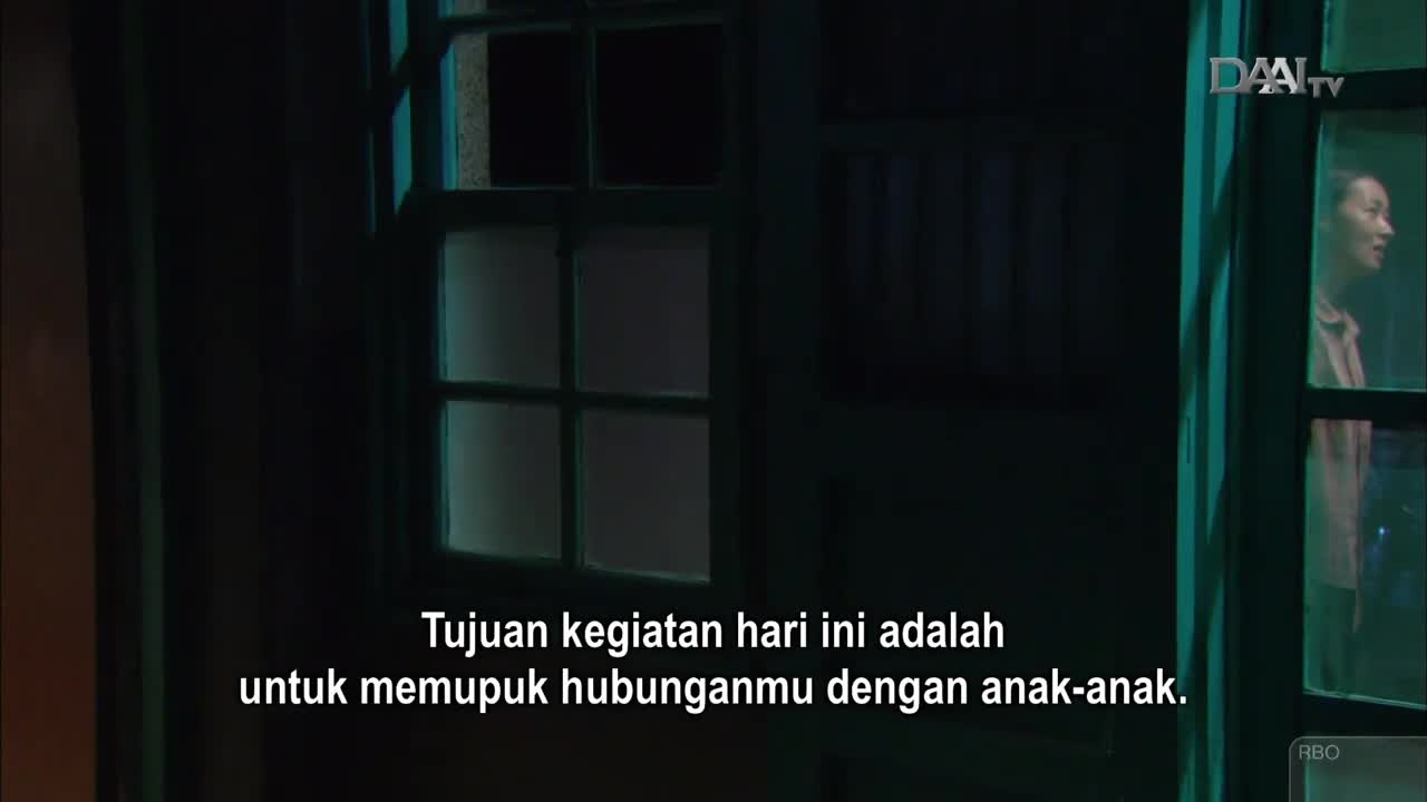 A woman's face appears in the window, her expression thoughtful. The DAAI TV logo is visible in the upper right corner.