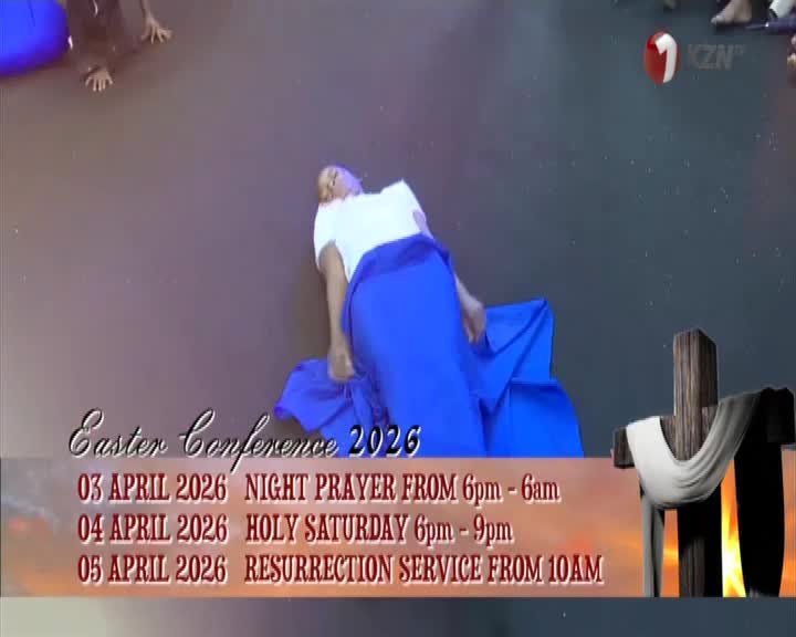 A woman in a white shirt and a flowing blue skirt arches backward on the floor. The 1KZN TV logo is visible in the upper right corner. A woman in a white shirt and a flowing blue skirt arches backward on the floor. The 1KZN TV logo is visible in the upper right corner.