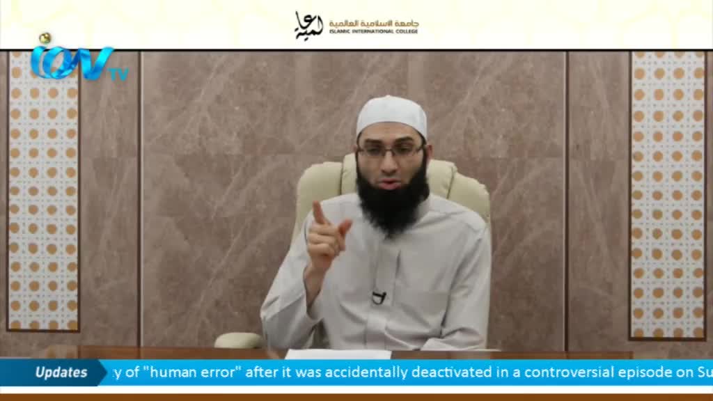 A man in a white cap and glasses gestures with his right index finger while speaking.  The logo of ITV is visible in the top corner.
