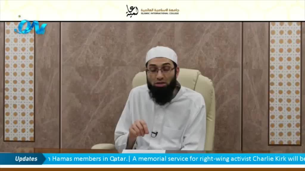 A man in a white cap and beard is seated in a chair, gesturing with his right hand. The Ion TV logo is visible in the top left corner.
